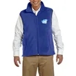 Harriton Fleece Vests | https://www.bestnamebadges.com