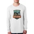 Next Level Men's Long Sleeve Crewneck Tees | https://www.bestnamebadges.com