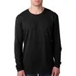Next Level Men's Long Sleeve Crewneck Tees | https://www.bestnamebadges.com