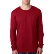 Next Level Men's Long Sleeve Crewneck Tees | https://www.bestnamebadges.com