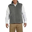 Harriton Fleece Vests | https://www.bestnamebadges.com