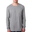 Next Level Men's Long Sleeve Crewneck Tees | https://www.bestnamebadges.com