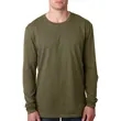 Next Level Men's Long Sleeve Crewneck Tees | https://www.bestnamebadges.com