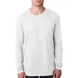 Next Level Men's Long Sleeve Crewneck Tees | https://www.bestnamebadges.com