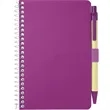 FSC® Mix 4" x 6" Pocket Spiral Notebook with Pen | https://www.bestnamebadges.com