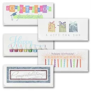 All-occasions Currency Envelope Assortment Pack