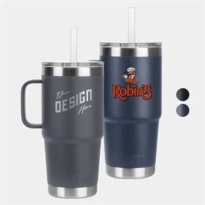 25 oz YETI® Rambler Stainless Steel Insulated Straw Tumbler