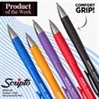 Scripto® Tidal Recycled Gel Pen | https://www.bestnamebadges.com
