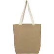 Sol Jute Classic Shopper Tote | https://www.bestnamebadges.com