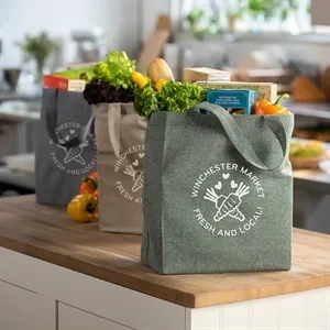 Recycled 5oz Cotton Twill Grocery Tote