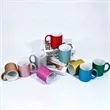 DIY Glitter Solid Color Ceramic Mug | https://www.bestnamebadges.com