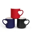 Heat Transfer Color-Changing Heart Ceramic Mug | https://www.bestnamebadges.com
