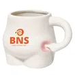 Custom Heat Transfer Ceramic Milk Mug with Unique Design | https://www.bestnamebadges.com