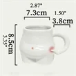 Custom Heat Transfer Ceramic Milk Mug with Unique Design | https://www.bestnamebadges.com
