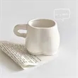 Custom Heat Transfer Ceramic Milk Mug with Unique Design | https://www.bestnamebadges.com