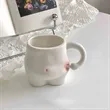 Custom Heat Transfer Ceramic Milk Mug with Unique Design | https://www.bestnamebadges.com