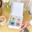 Multicolor Glass Shot Glasses | https://www.bestnamebadges.com