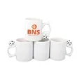 DIY Heat Transfer White Ceramic Soccer Mug | https://www.bestnamebadges.com