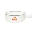 Microwave-Safe Ceramic Breakfast Bowl with Durable Handle | https://www.bestnamebadges.com