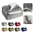 Cozy Dual-Sided Fleece Throw | https://www.bestnamebadges.com