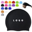 High Elasticity Silicone Swim Cap | https://www.bestnamebadges.com