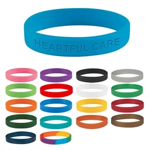 Single Color Silicone Bracelet