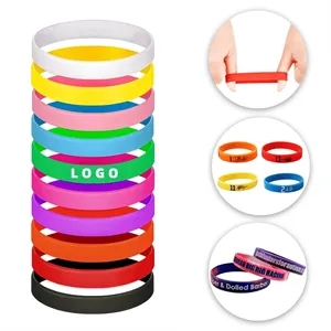 Embossed Silicone Wristband