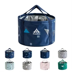 25L Multi Functional Collapsible Bucket W/ Handle