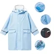 Reusable Kids Rain Jacket W/ Hood & Reflective Strip | https://www.bestnamebadges.com