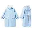 Reusable Kids Rain Jacket W/ Hood & Reflective Strip | https://www.bestnamebadges.com