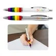 Rainbow Grip Pen | https://www.bestnamebadges.com