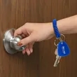 Bracelet Coil Keychain | https://www.bestnamebadges.com