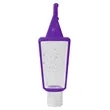 1 Oz. Hand Sanitizer In Silicone Holder | https://www.bestnamebadges.com