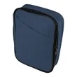 Hudson rPET Leatherette Tech Organizer | https://www.bestnamebadges.com