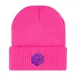 KNIT BEANIE WITH CUFF | https://www.bestnamebadges.com