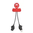 Light Up rABS Multi-Cable Charging Guy | https://www.bestnamebadges.com