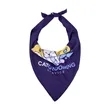 Custom Sublimated Triangle Dog Bandana | https://www.bestnamebadges.com