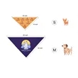 Custom Sublimated Triangle Dog Bandana | https://www.bestnamebadges.com