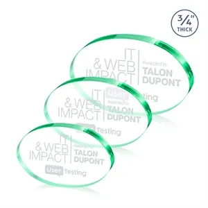 Baldus Oval Award - Emerald