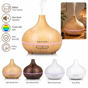 Wood Grain Aromatherapy Diffuser