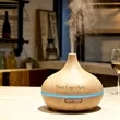 Wood Grain Aromatherapy Diffuser | https://www.bestnamebadges.com