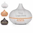 Wood Grain Aromatherapy Diffuser | https://www.bestnamebadges.com