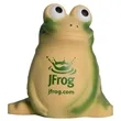 PU Foam Frog Stress Reliever | https://www.bestnamebadges.com