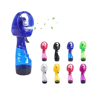 Portable Handheld Misting Fan with Water Spray Bottle