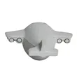 PU Foam Mini Airplane Stress Reliever | https://www.bestnamebadges.com