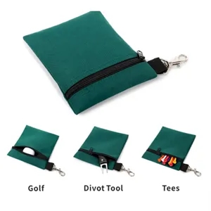 Zipper Golf Ball Bag