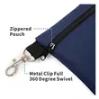 Zipper Golf Ball Bag | https://www.bestnamebadges.com