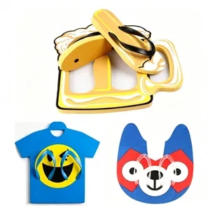 Custom Shape Flip Flops Display Plate
