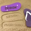 Beach Hollow Out Flip Flops | https://www.bestnamebadges.com