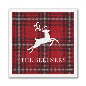 Family Plaid Luncheon Napkin